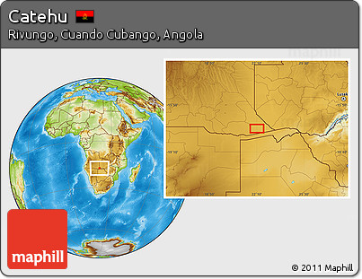 Physical Location Map of Catehu