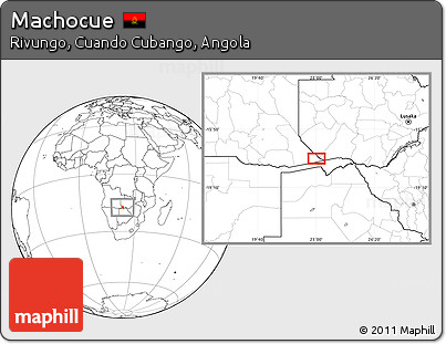 Blank Location Map of Machocue