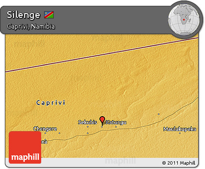 Physical 3D Map of Silenge