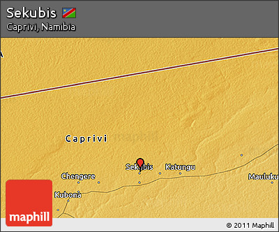 Physical 3D Map of Sekubis
