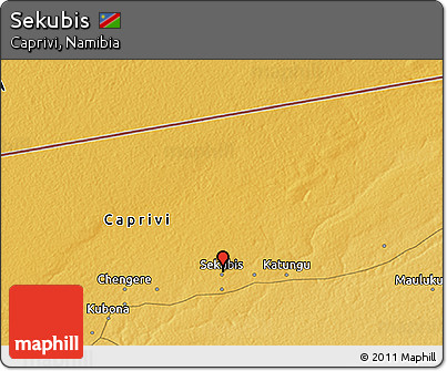 Physical 3D Map of Sekubis
