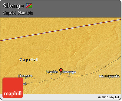 Physical 3D Map of Silenge