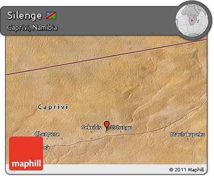 Satellite 3D Map of Silenge