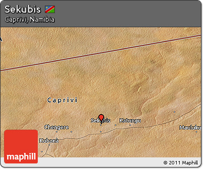 Satellite 3D Map of Sekubis