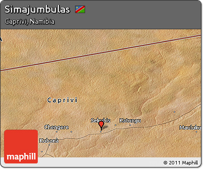 Satellite 3D Map of Simajumbulas