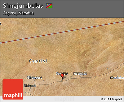 Satellite 3D Map of Simajumbulas