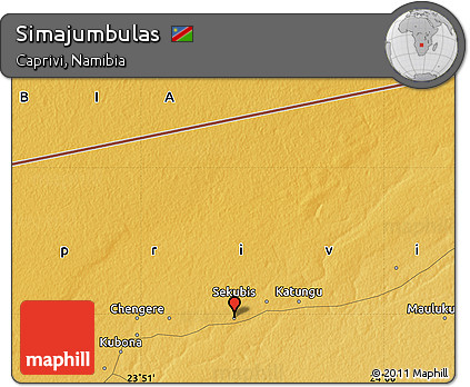 Physical Map of Simajumbulas