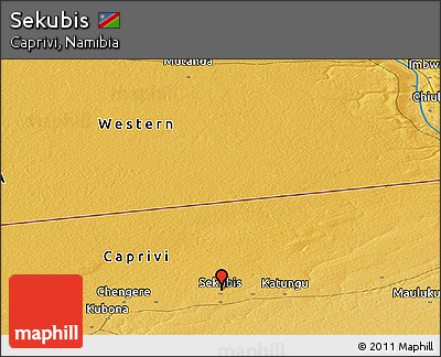 Physical Panoramic Map of Sekubis