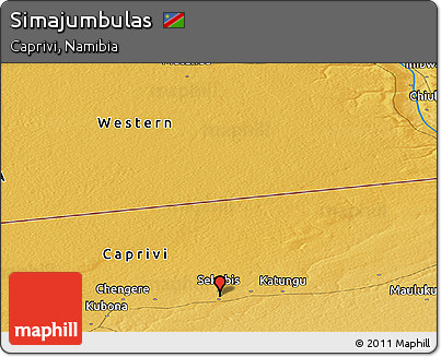 Physical Panoramic Map of Simajumbulas
