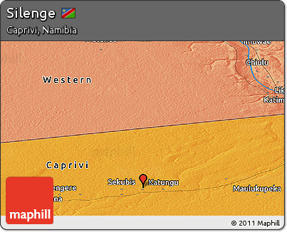 Political Panoramic Map of Silenge