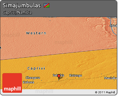 Political Panoramic Map of Simajumbulas
