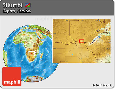 Physical Location Map of Silumbi
