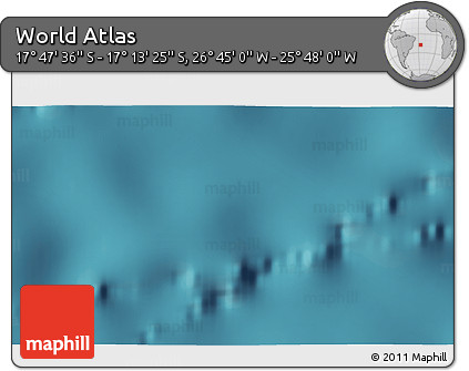 Satellite 3D Map of the Area around 17° 30' 31" S, 26° 16' 29" W
