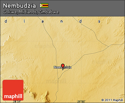 Physical Map of Nembudzia