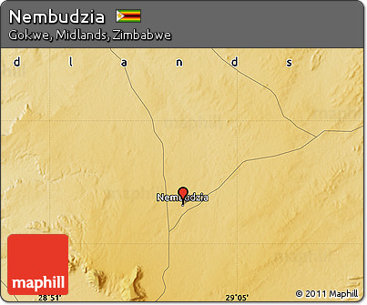 Physical Map of Nembudzia
