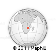 Outline Map of Mabelreign Spar, rectangular outline