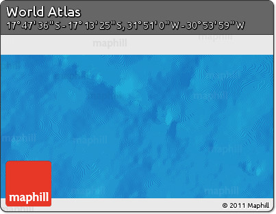 Physical 3D Map of the Area around 17° 30' 31" S, 31° 22' 30" W