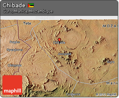 Satellite 3D Map of Chibade