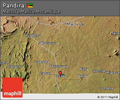 Satellite 3D Map of Pandira