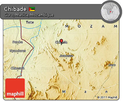 Physical Map of Chibade