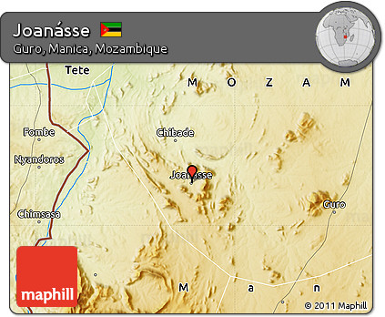 Physical Map of Joanásse