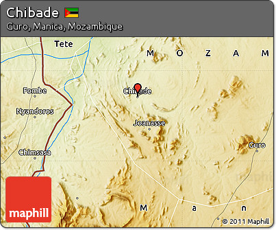 Physical Map of Chibade