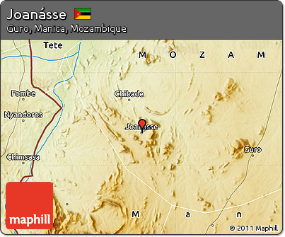 Physical Map of Joanásse