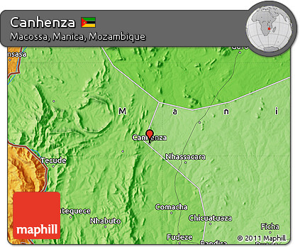 Political Map of Canhenza
