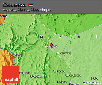 Political Map of Canhenza
