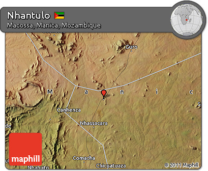 Satellite Map of Nhantulo