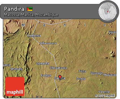 Satellite Map of Pandira