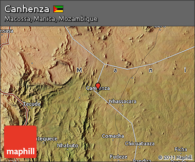 Satellite Map of Canhenza