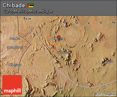 Satellite Map of Chibade