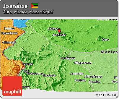 Political Panoramic Map of Joanásse