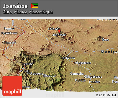 Satellite Panoramic Map of Joanásse