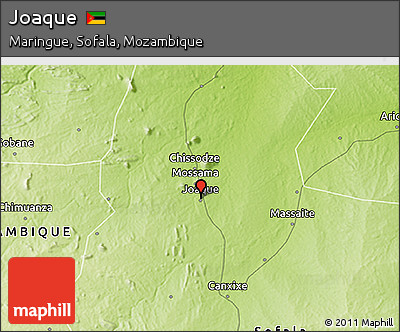 Physical 3D Map of Joaque