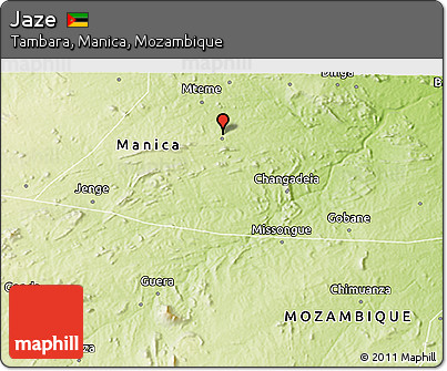 Physical 3D Map of Jaze