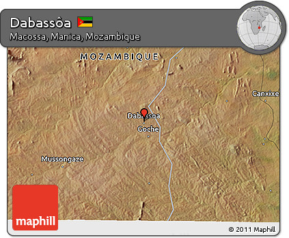 Satellite 3D Map of Dabassôa