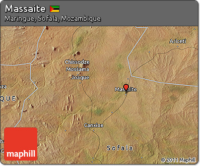 Satellite 3D Map of Massaite