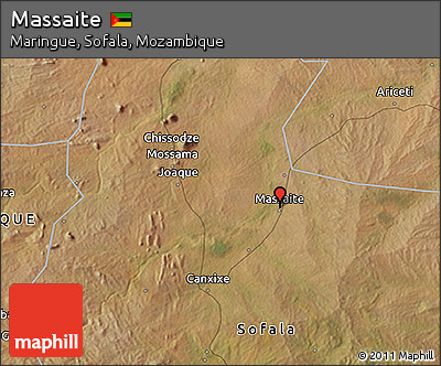Satellite 3D Map of Massaite