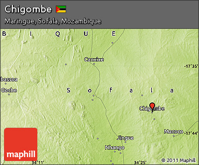 Physical Map of Chigombe
