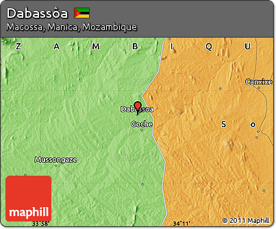 Political Map of Dabassôa