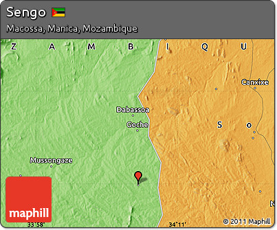 Political Map of Sengo