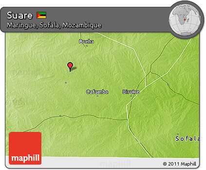 Physical 3D Map of Suare