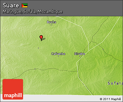 Physical 3D Map of Suare