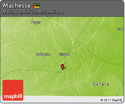 Physical 3D Map of Machesse