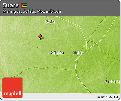 Physical 3D Map of Suare