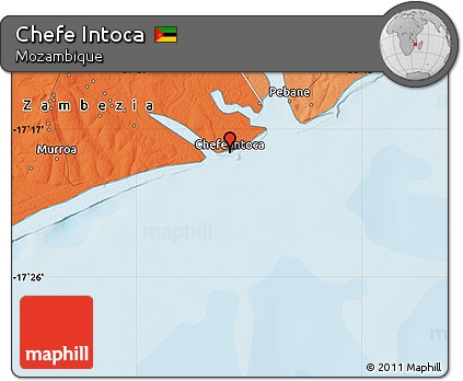 Political Map of Chefe Intoca