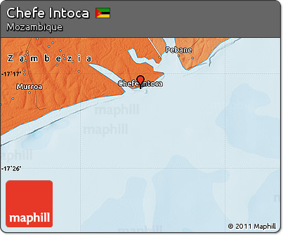 Political Map of Chefe Intoca