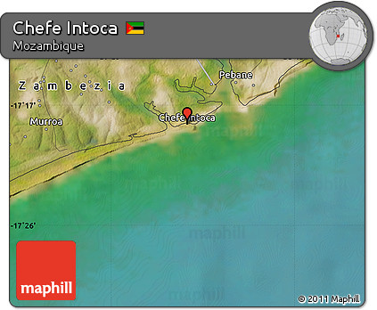 Satellite Map of Chefe Intoca